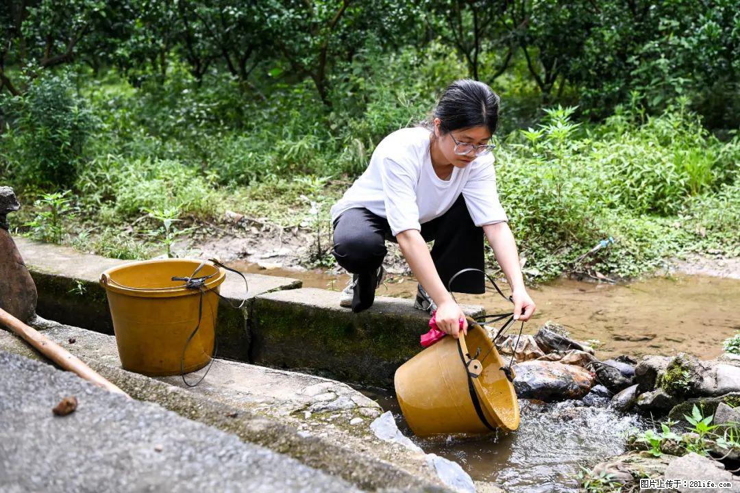 全网追的“扁担女孩”,找了一份暑假工,时薪12元 - 张家界生活资讯 - 张家界28生活网 zjj.28life.com